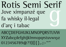Rotis serif 55 font free download